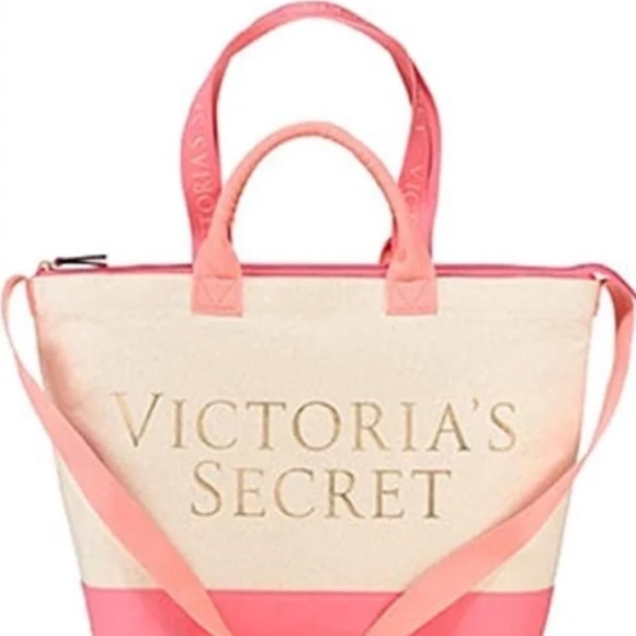 Bundle of TWO NWT Victorias Secret Two in One Tote Coolers - Picture 2 of 3